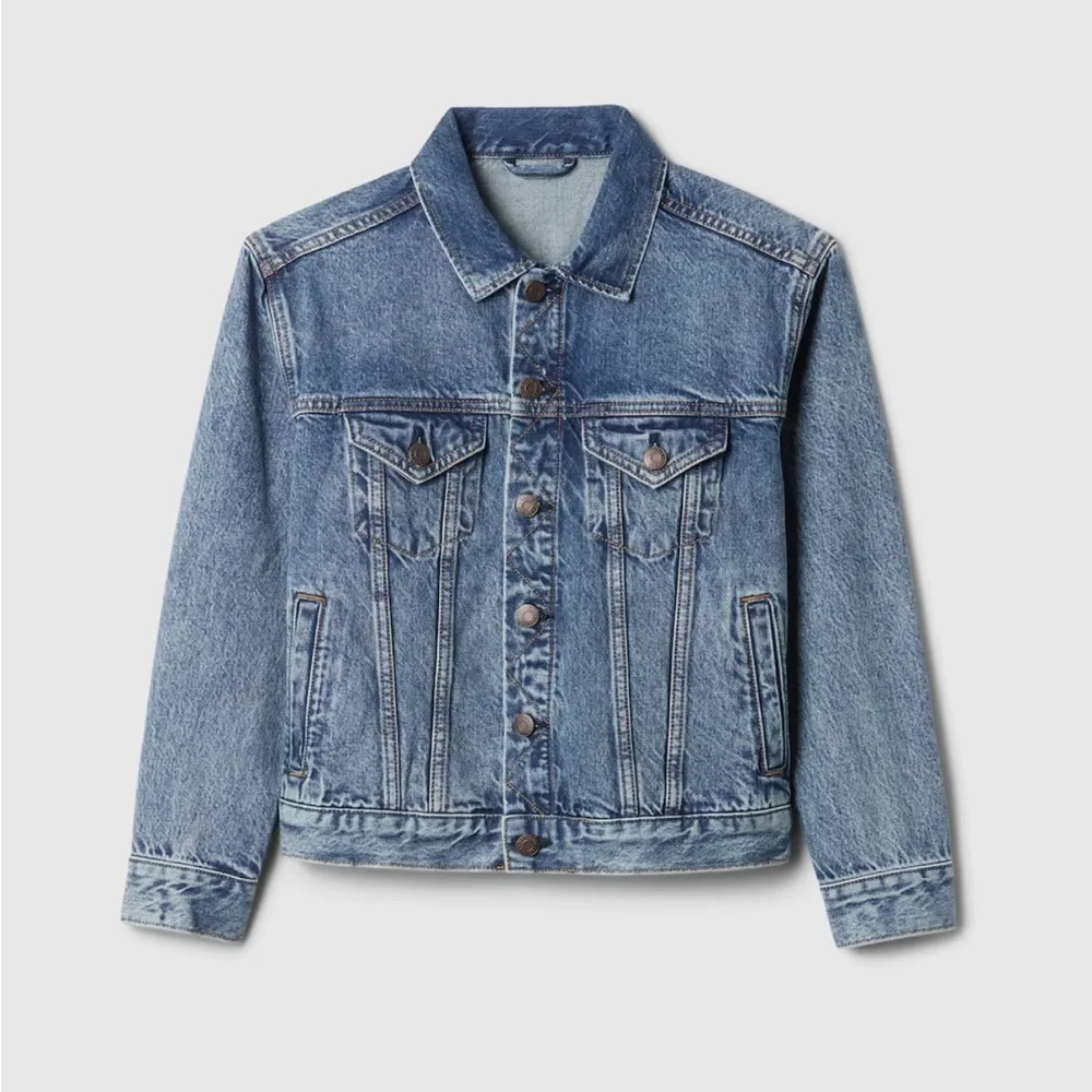 Kids Gap Cotton Icon Denim Jacket